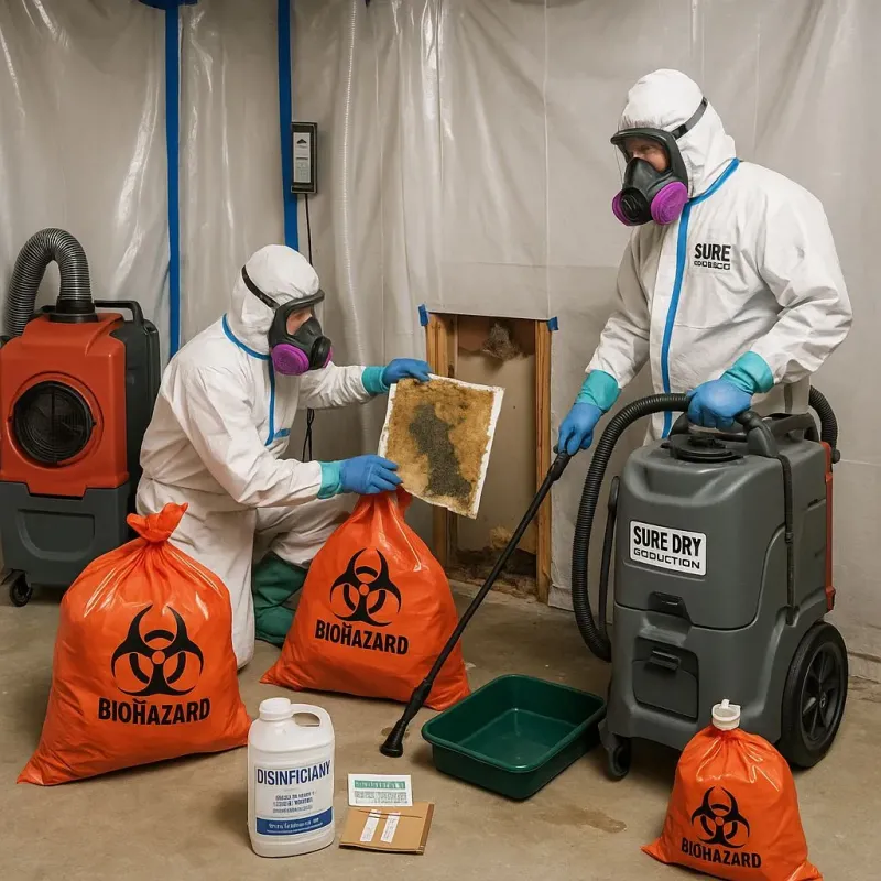 Contaminated Water Handling Protocols process in Stonewall, LA