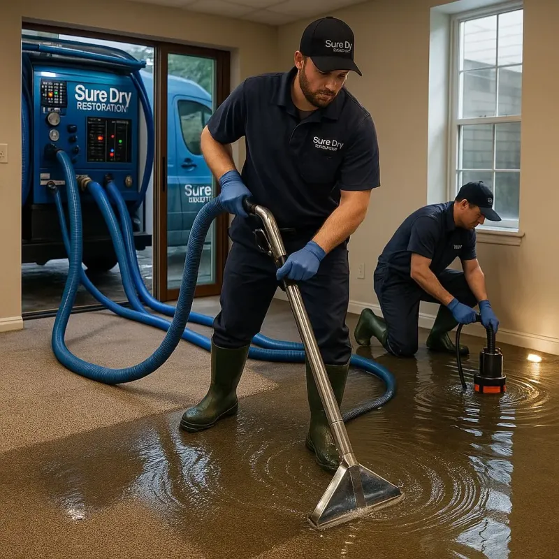 Water Extraction and Removal process in Stonewall, LA
